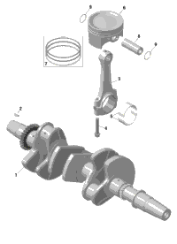 Rotax - Crankshaft And Pistons
