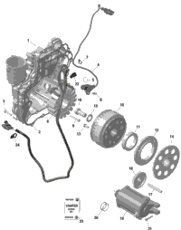 Rotax - Magneto And Electric Starter