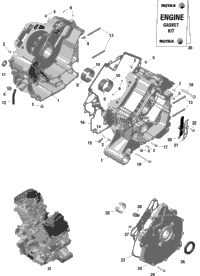 Rotax - Crankcase