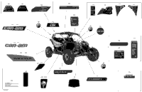 Decals - Turbo R - Package Xrs - North America