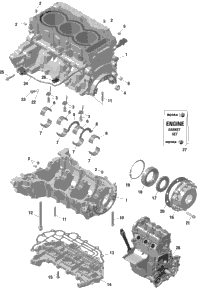 Rotax - Crankcase - Turbo - Turbo R