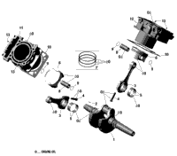 Crankshaft, Piston And Cylinder
