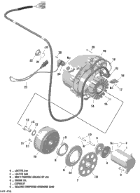 Magneto And Electric Starter - Hd8