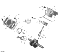Crankshaft, Piston And Cylinder - Turbo