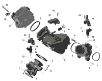 Rotax - Air Intake Manifold And Throttle Body