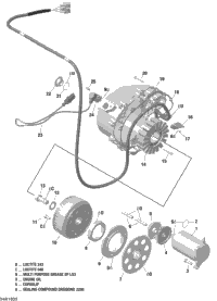 Magneto And Electric Starter - Hd10