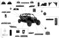 Decals - Turbo R - Package Xds - North America