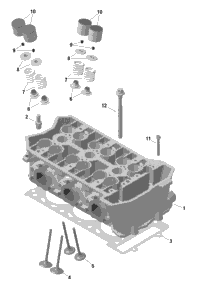 Rotax - Cylinder Head