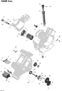 Engine Lubrication - 1000R Efi