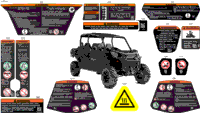 Body - Warning Decals