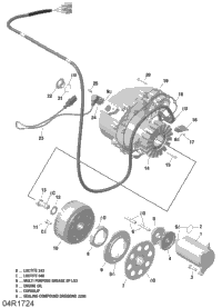 Magneto And Electric Starter - Hd10