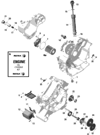 Rotax - Engine Lubrication - Except Ltd Cab