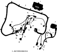 Engine Harness And Electronic Module
