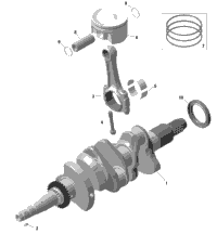 Rotax - Crankshaft And Pistons