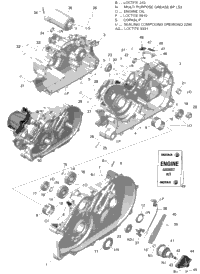 Rotax - Crankcase