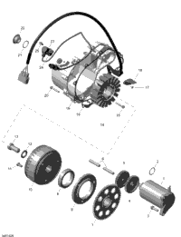 Magneto And Electric Starter - Turbo