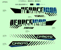 Decal Kits(Athens Blue)