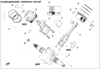 Crankshaft, Connecting Rod, Piston Assy
