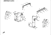 Rear Plastics