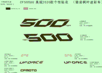 Decal Kits(2020,True Timber Camo)