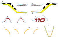 Decal Kits(Rocket Red)