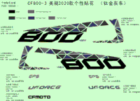 Decal Kits(2020,Titanium Gray)