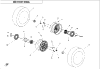 Front Wheel(Aluminum)