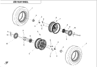 Rear Wheel(Aluminum)
