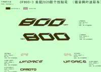 Decal Kits(2020,True Timber Camo)