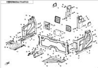 Middle Plastics(For Side Doors)