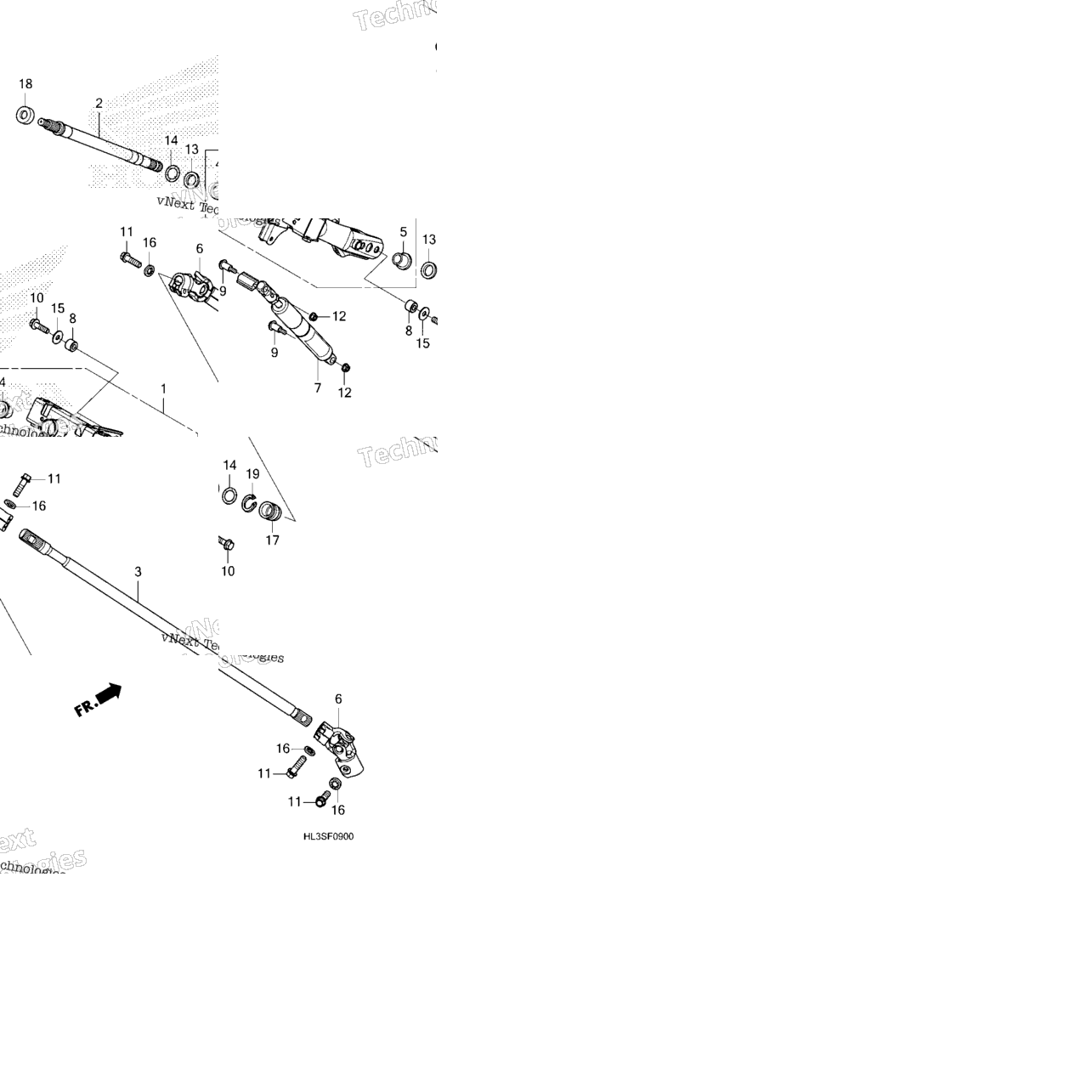 Steering Shaft@Steering Column