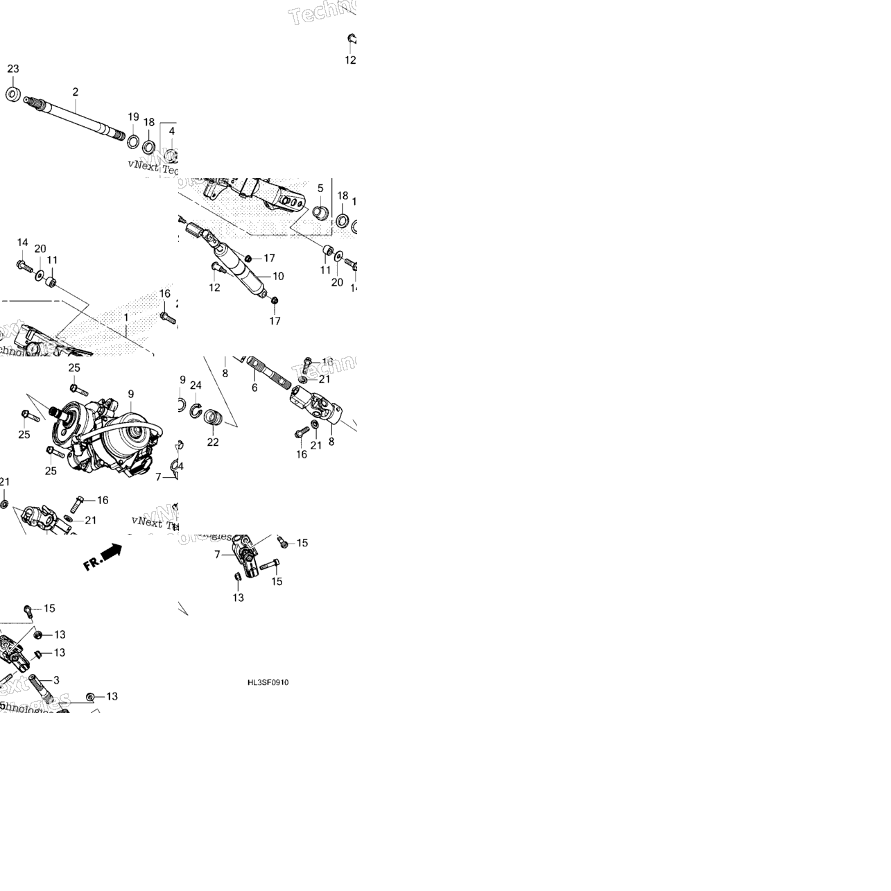 Steering Shaft@Steering Column (Eps)