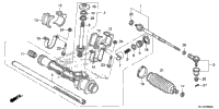 Steering Gear Box + Tie Rod