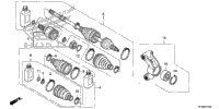 Rear Knuckle@Rear Driveshaft
