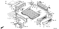 Bed Plate@Rear Gate (Sxs1000m3/M3p)