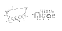 2 Piece Folding Poly Windscreen (Hardcoat)