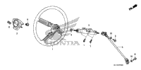 Steering Wheel + Steering Shaft + Steering Column