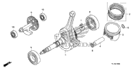 Crankshaft + Piston