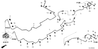 Rear Brake Pipe@Rear Brake Hose (3)