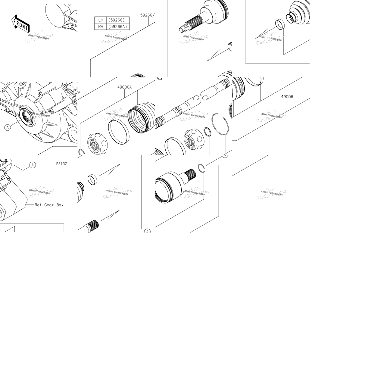 Drive Shaft-Rear