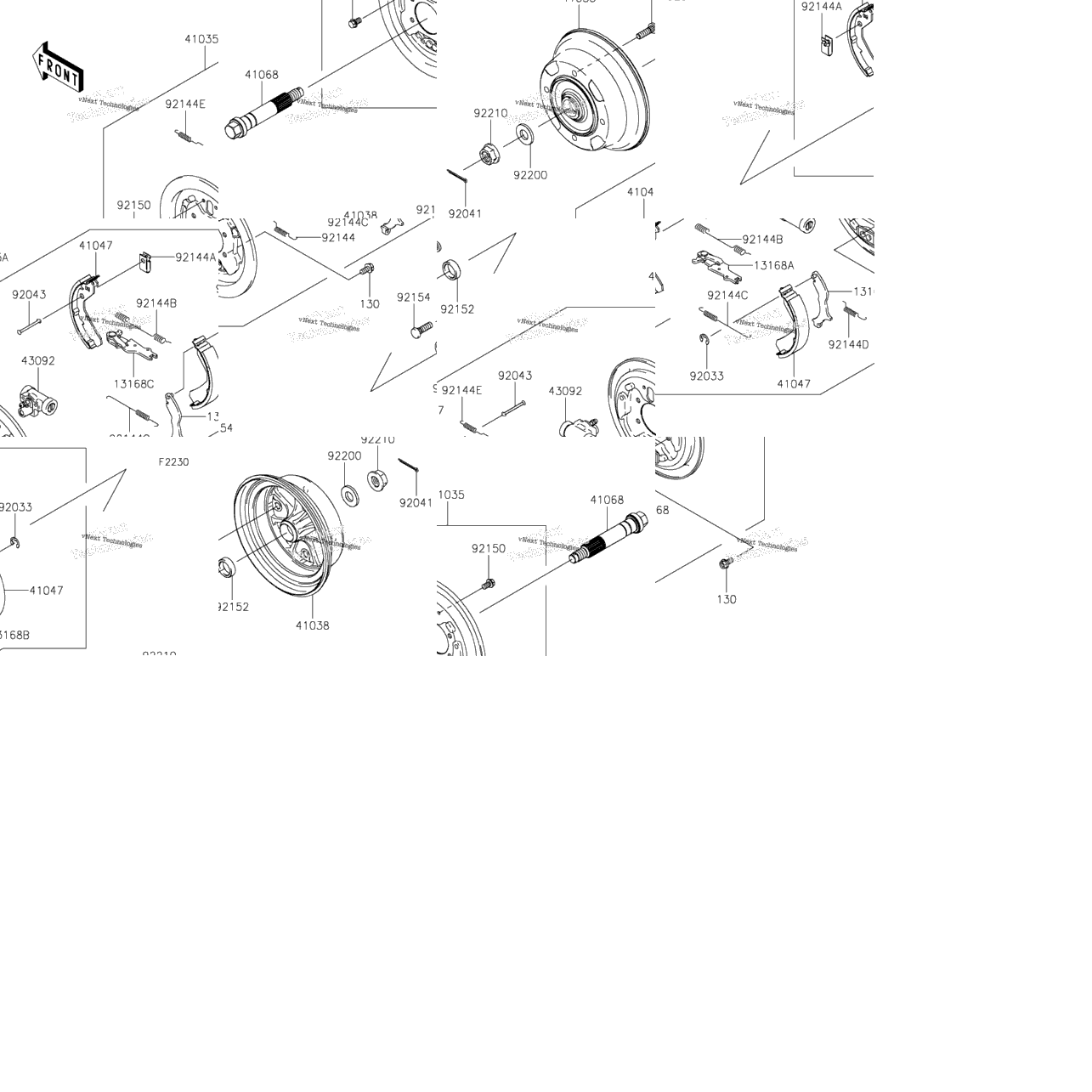 Front Hubs/Brakes