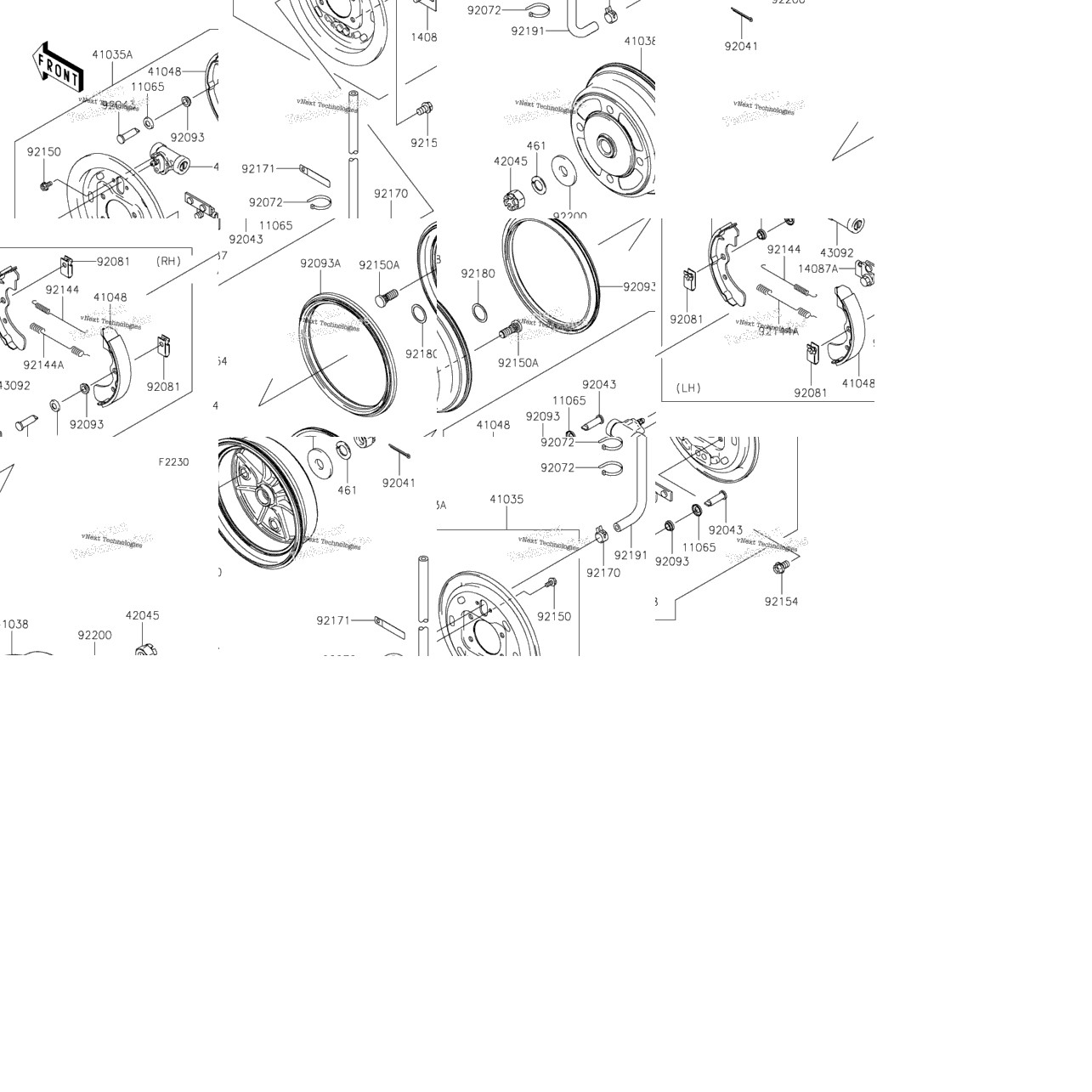 Front Hubs/Brakes
