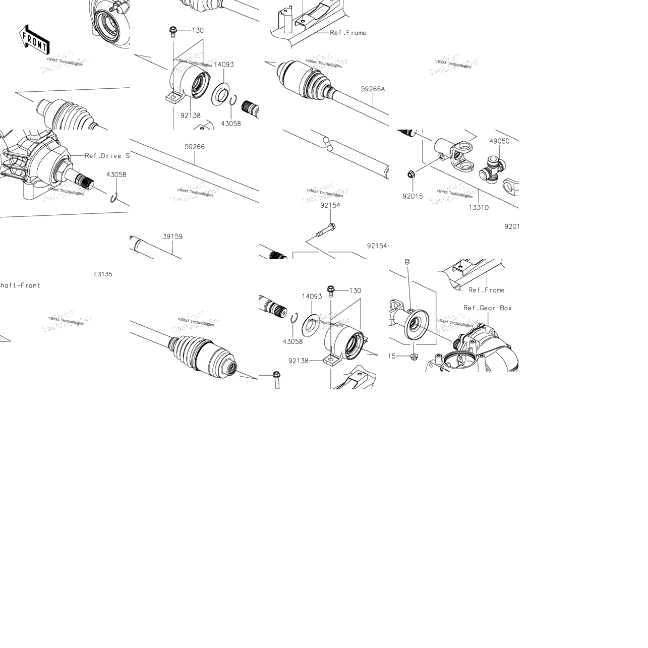 Drive Shaft-Propeller