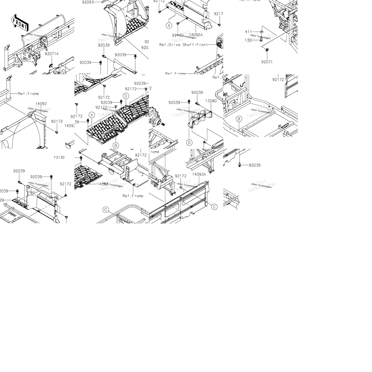 Frame Fittings(Front)