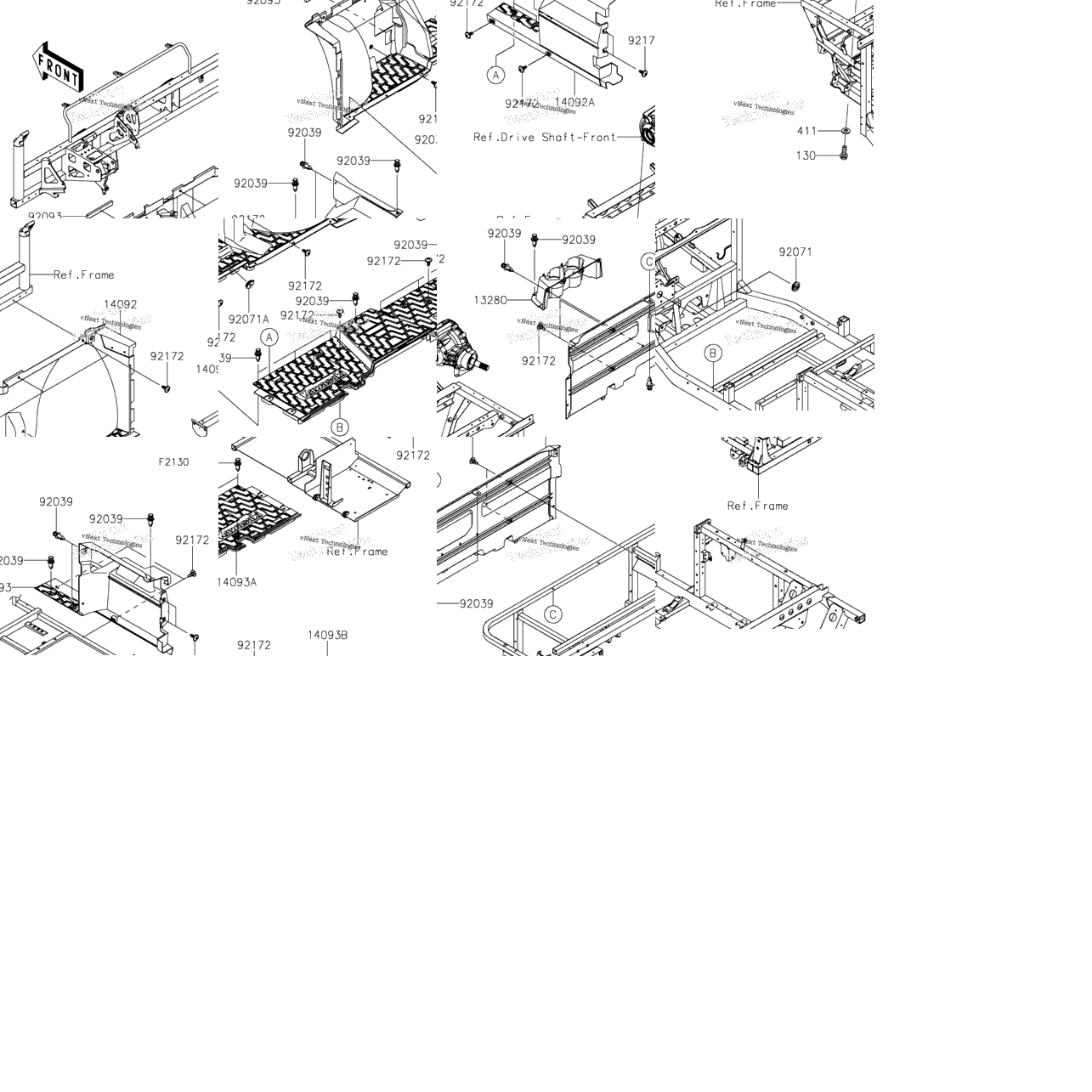 Frame Fittings(Front)