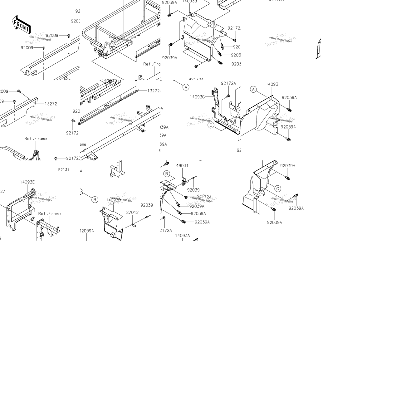 Frame Fittings(Rear)