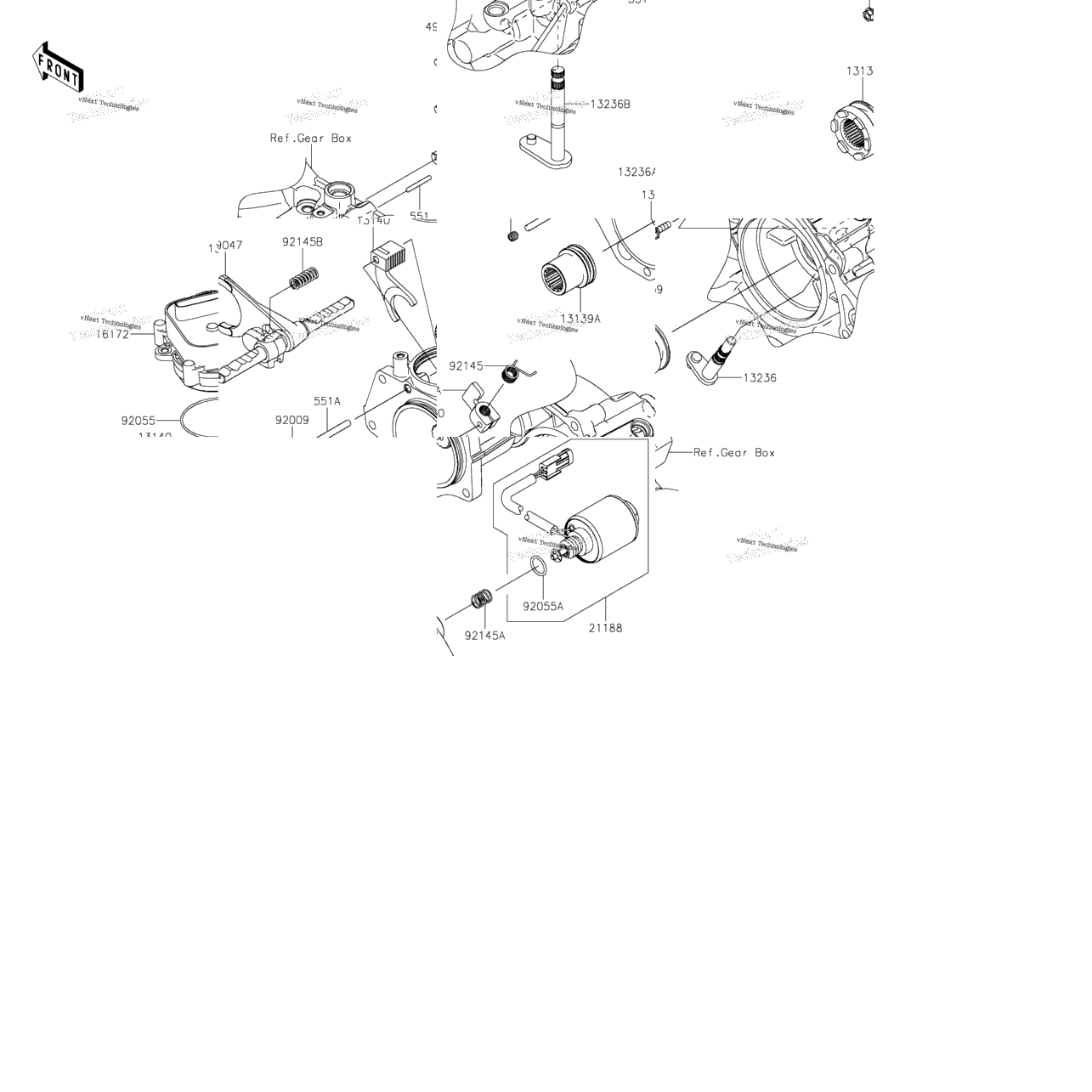 Gear Change Mechanism