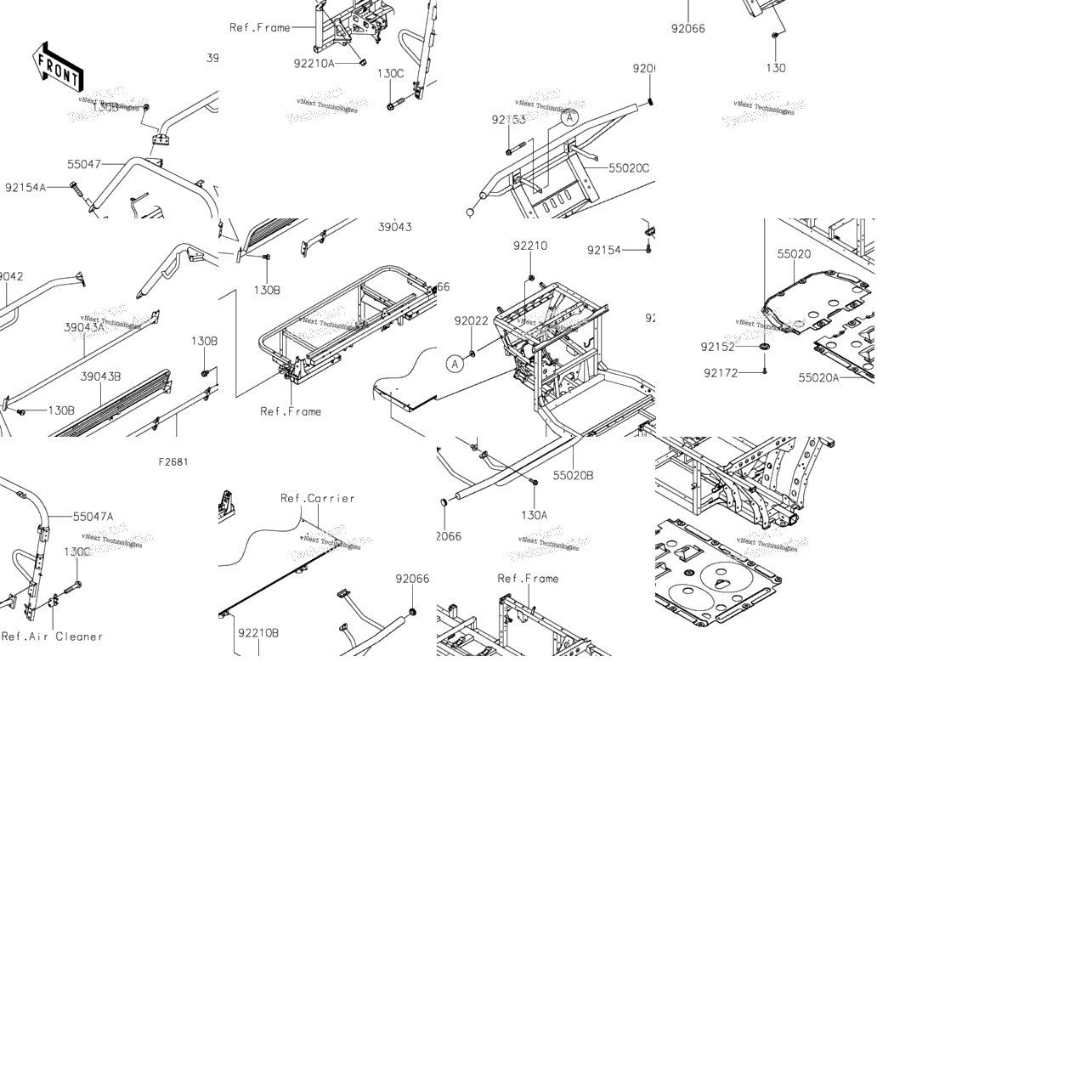 Guards/Cab Frame