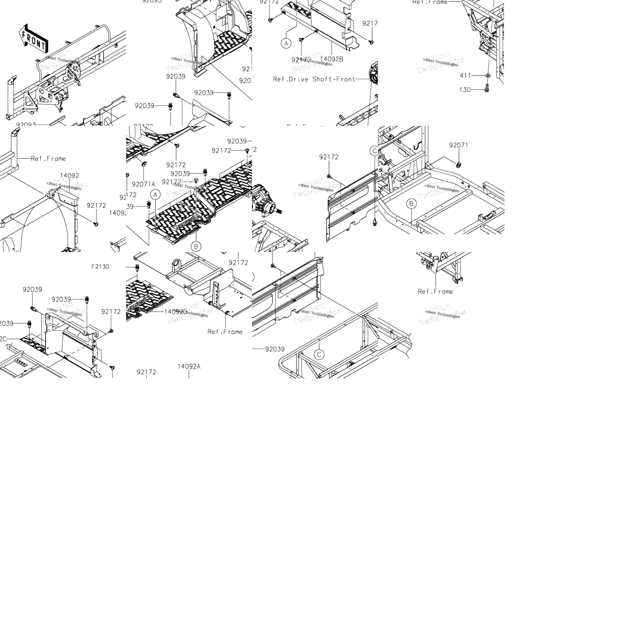 Frame Fittings(Front)