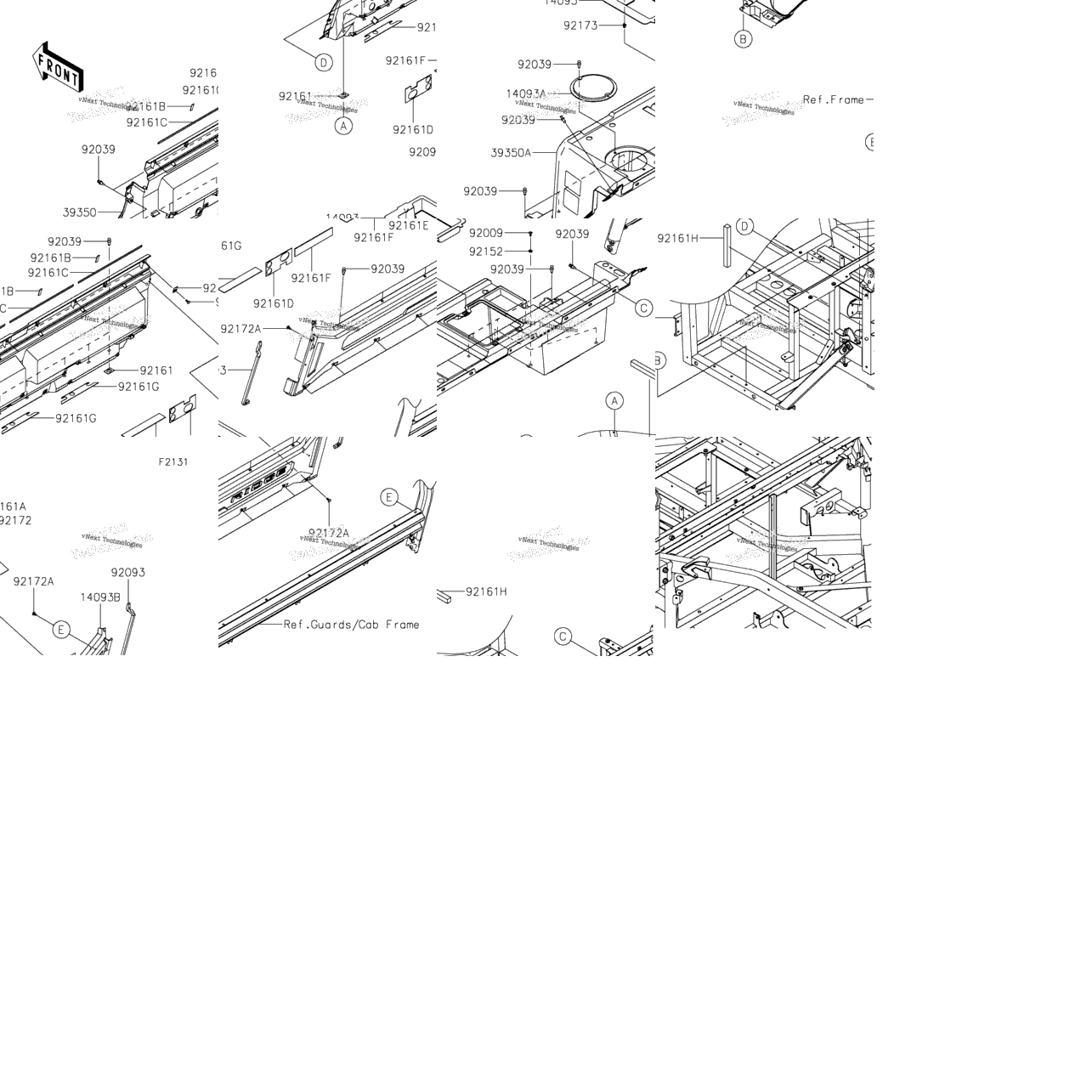 Frame Fittings(Rear)